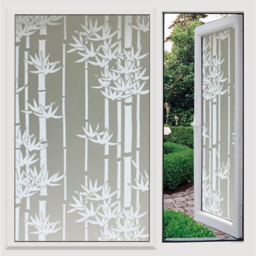 Decal mờ họa tiết lá trúc Octki - Hình ảnh 2