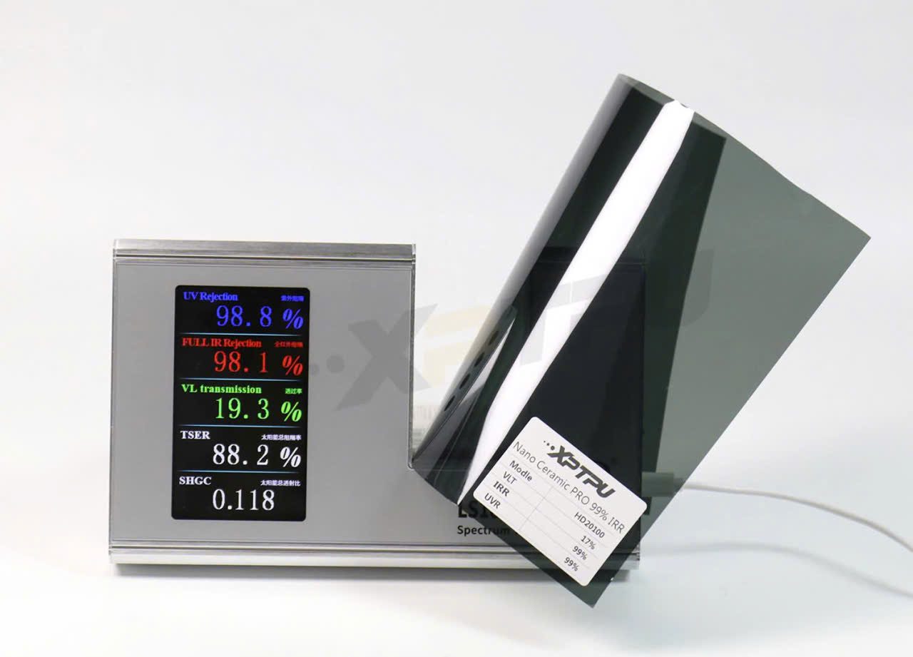 Phim cách nhiệt màu khói trung tính - Medium black 18 8 Phim cách nhiệt màu khói trung tính – Medium black 18