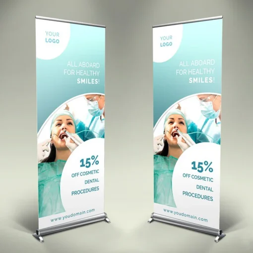 Standee cuốn (roll-up) - Hình ảnh 2