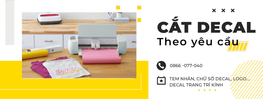 Dịch vu cắt Decal theo yêu cầu tại iDecal