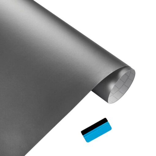 Decal PVC - Decal màu xám đậm, nhạt có sẵn keo - Hình ảnh 1