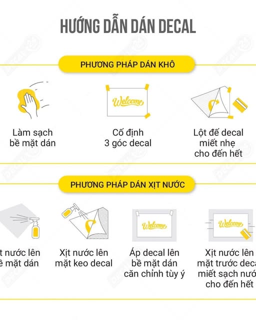Decal giờ mở cửa OPEN TIME
