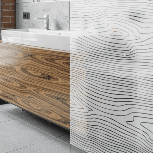 Decal Mờ Vân Gỗ - Hình ảnh 2