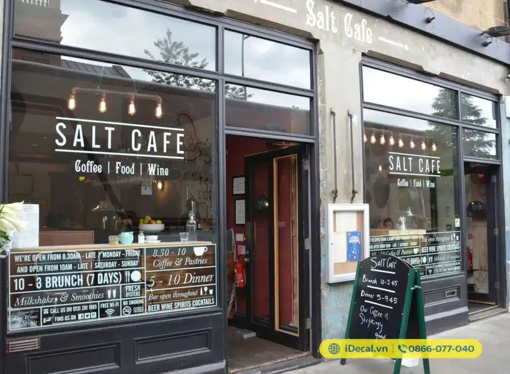 199+ mẫu Decal dán kính trang trí quán cafe đẹp – sáng tạo – thu hút 3 decal dan kinh trang tri quan ca phe 1