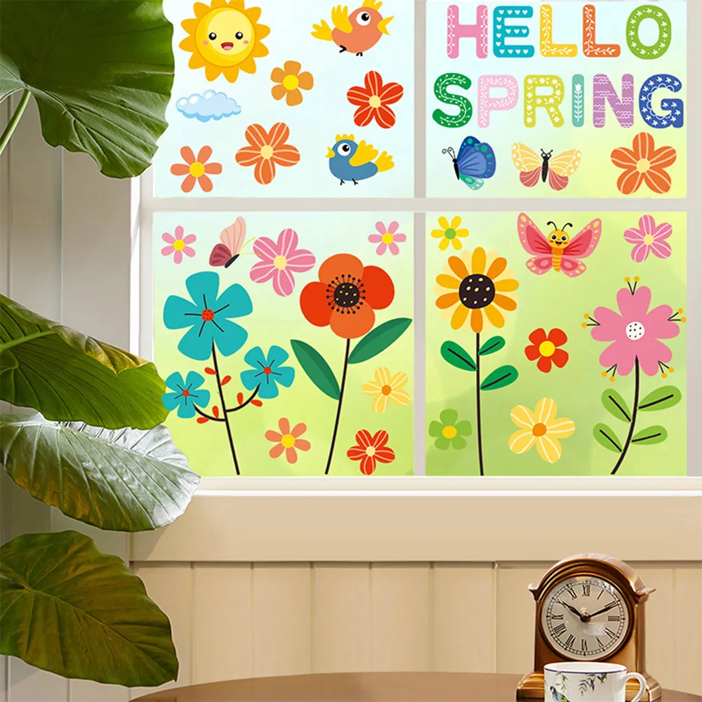 Decal trang trí Bệnh viện - Phòng khám 3 Decal dán kính khu vui chơi trẻ em
